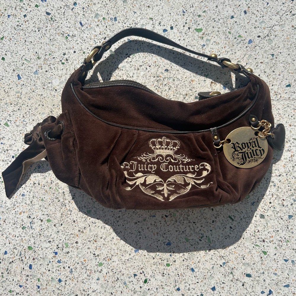 Juicy Couture Brown Shoulder Bag